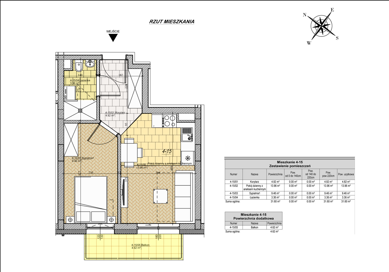 Kielce - Forest Villa - Mieszkanie nr 15